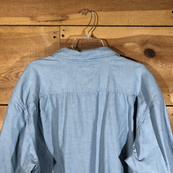 Carhartt Relaxed Fit Button Down Shirt Mens Size 3XL Long Sleeve Work Pockets - Picture 9 of 12